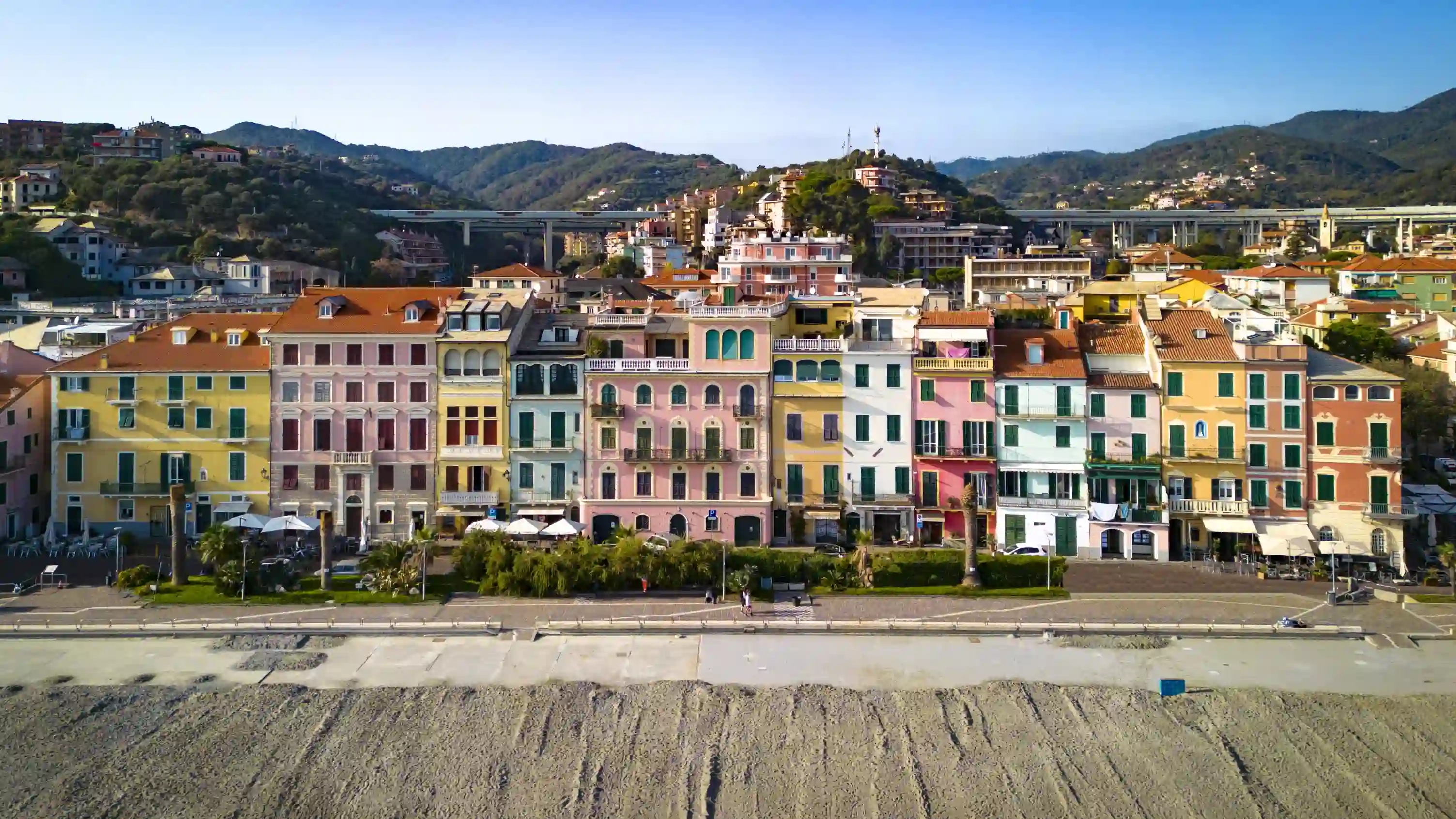 Celle Ligure panorama dal mare Celle Ligure panorama dal mare