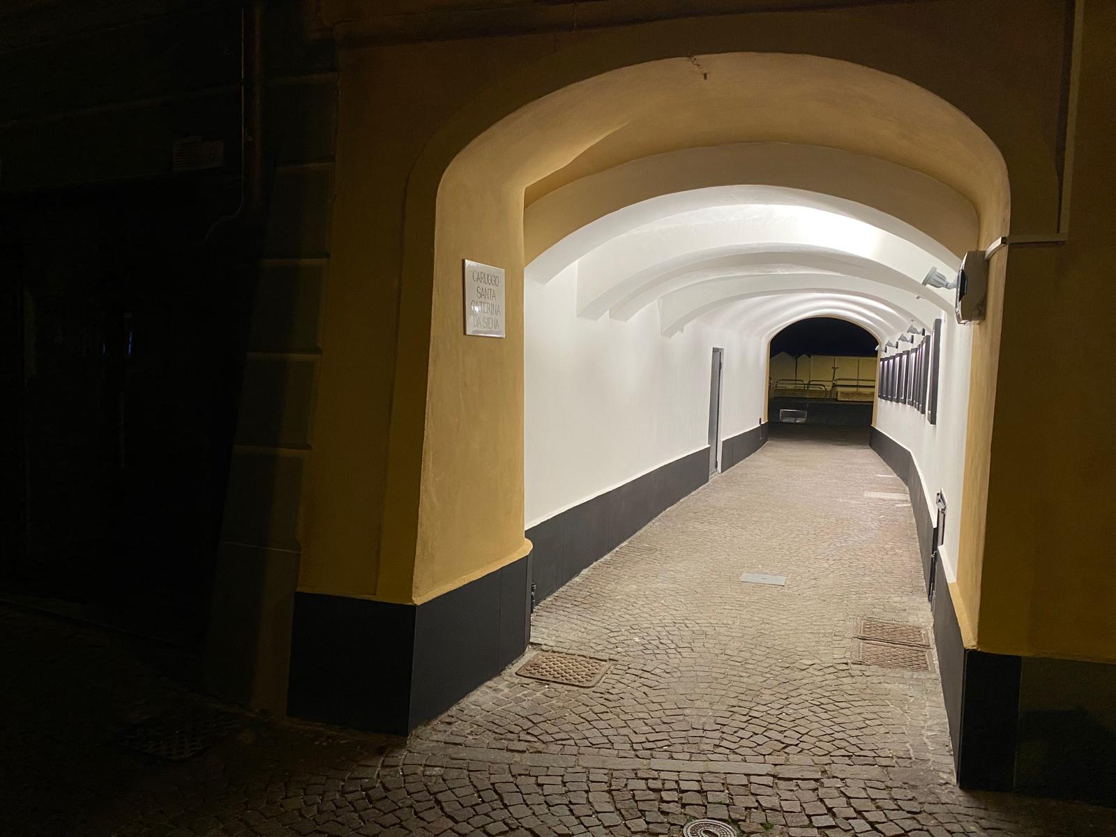 Ingresso Caruggio Santa Caterina da Via Consolazione