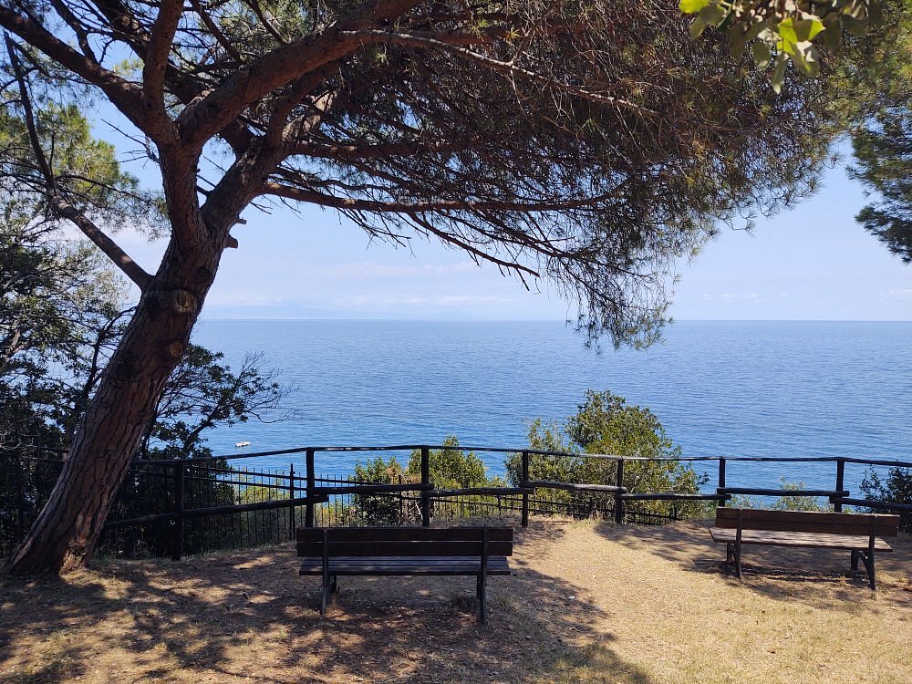 Pineta Bottini vista mare