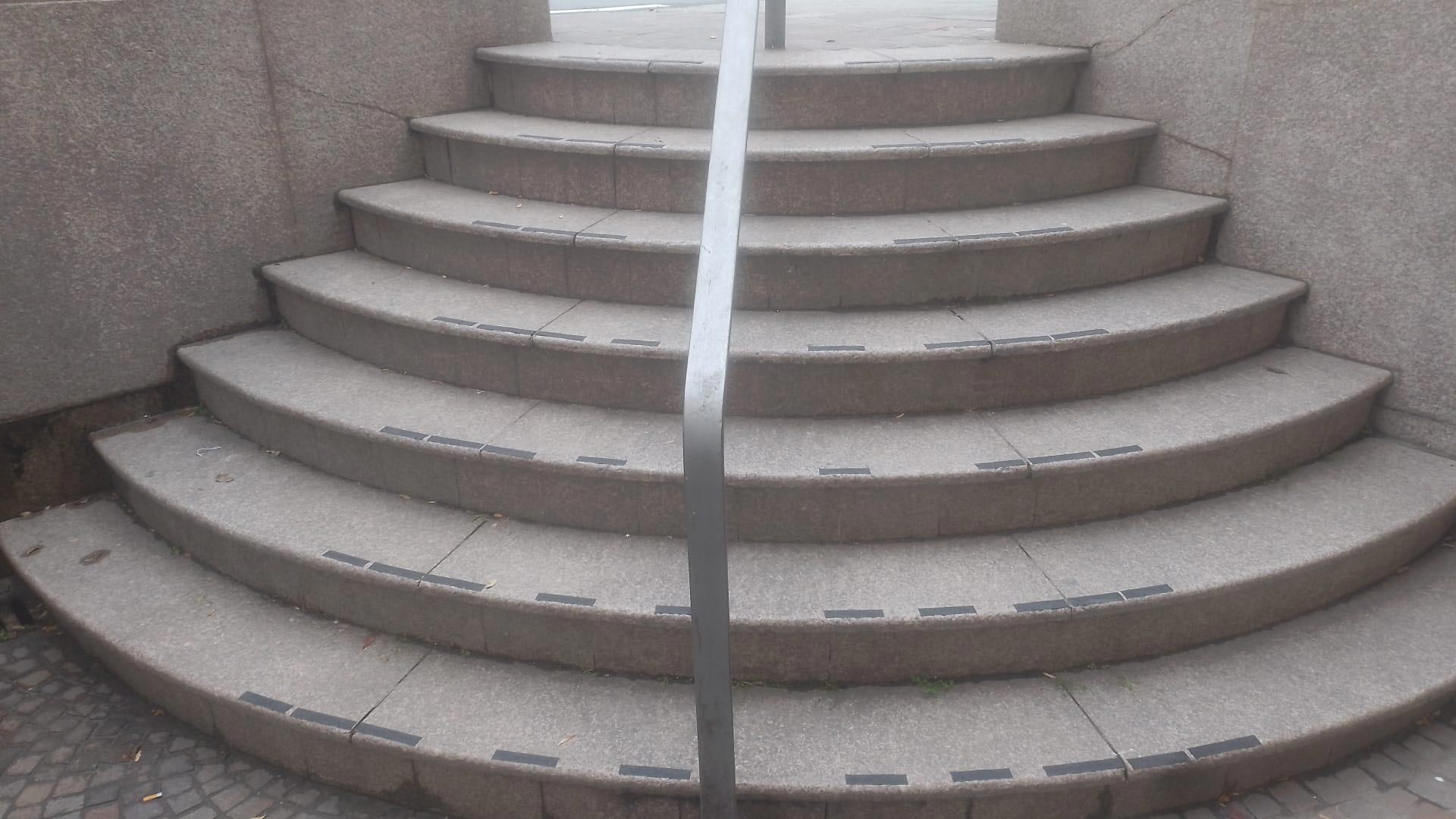 Scalinata Girasole a Celle Ligure